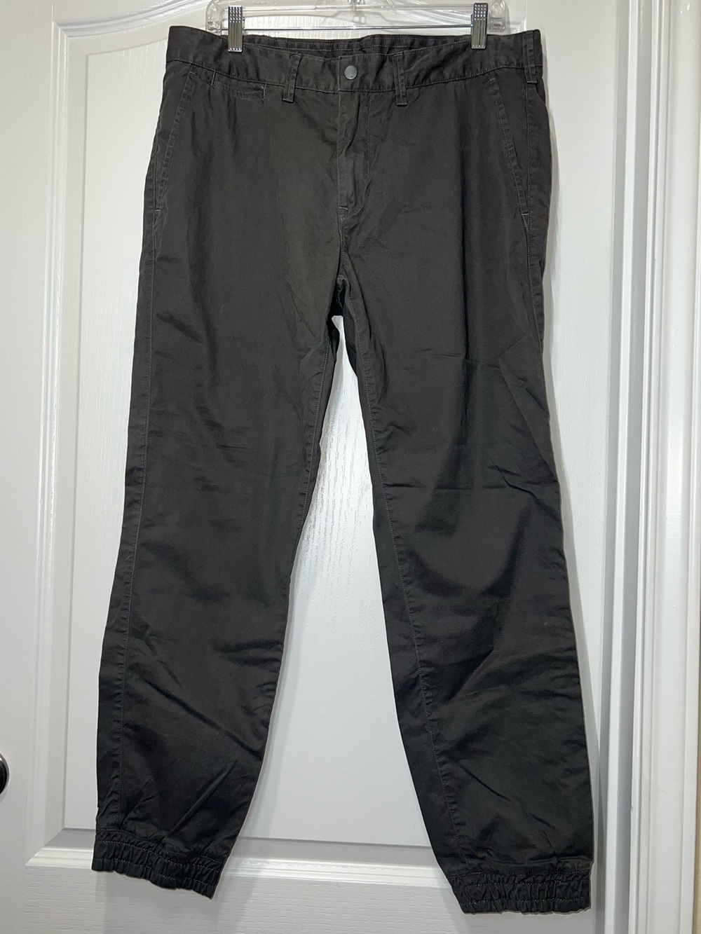 Polo Ralph Lauren Straight Fit Gray Cuffed Jogger Pants Men’s Size 34/32
